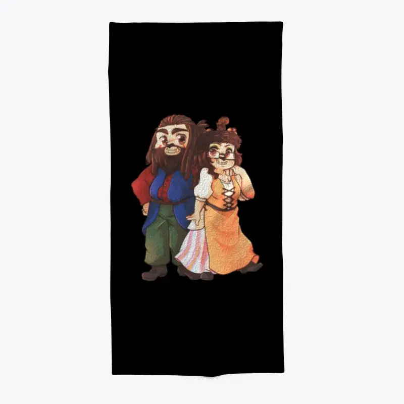 Arr and Tarr beach towel